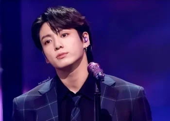 Calvin Klein may have a runway, but Jungkook is the real show